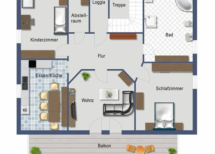 In Mit Garten Und Grill By Interhome Apartment Günzburg